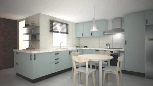 Cocina creada con Quick3DPlan