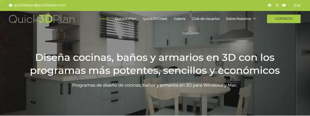 Nueva web de Quick3DPlan.com